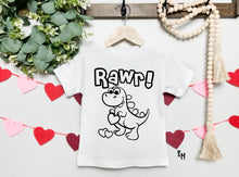 Load image into Gallery viewer, Valentine&#39;s Day Coloring T-Shirts
